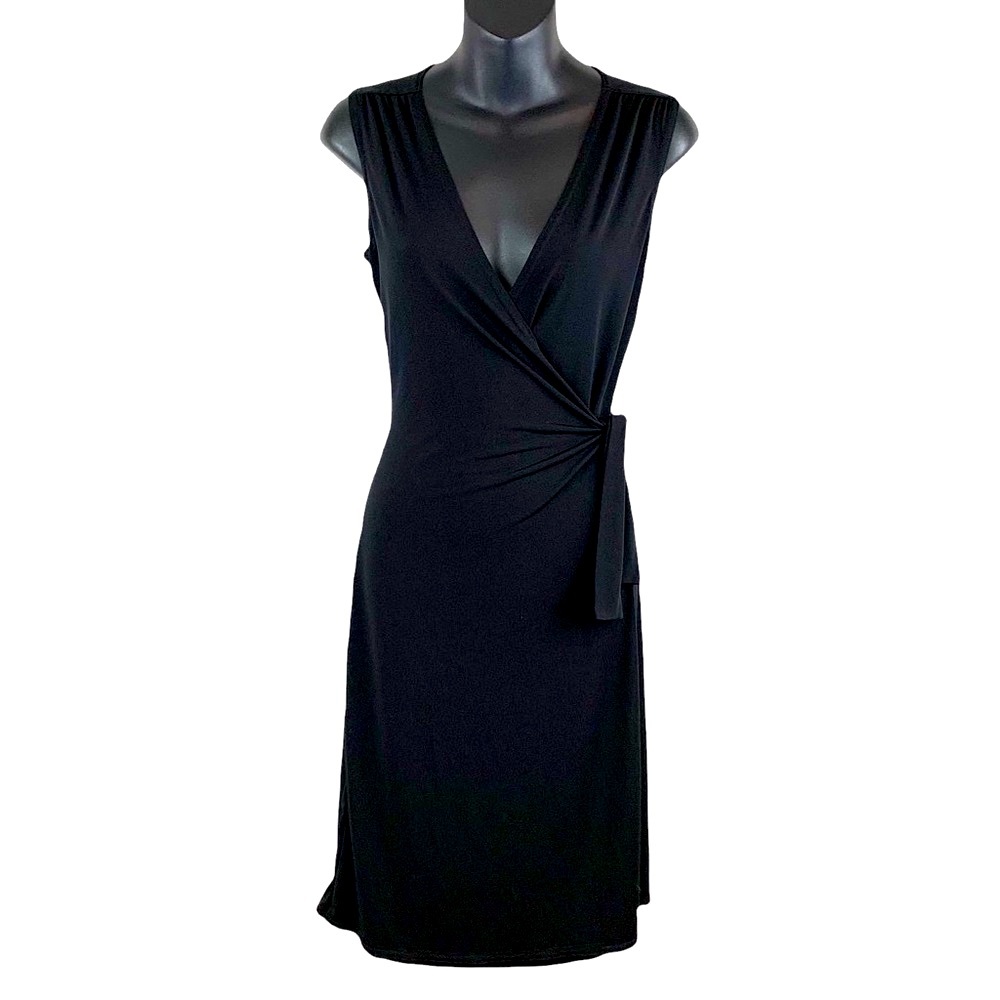 Attention little black wrap dress, size XS - Picture 1 of 4